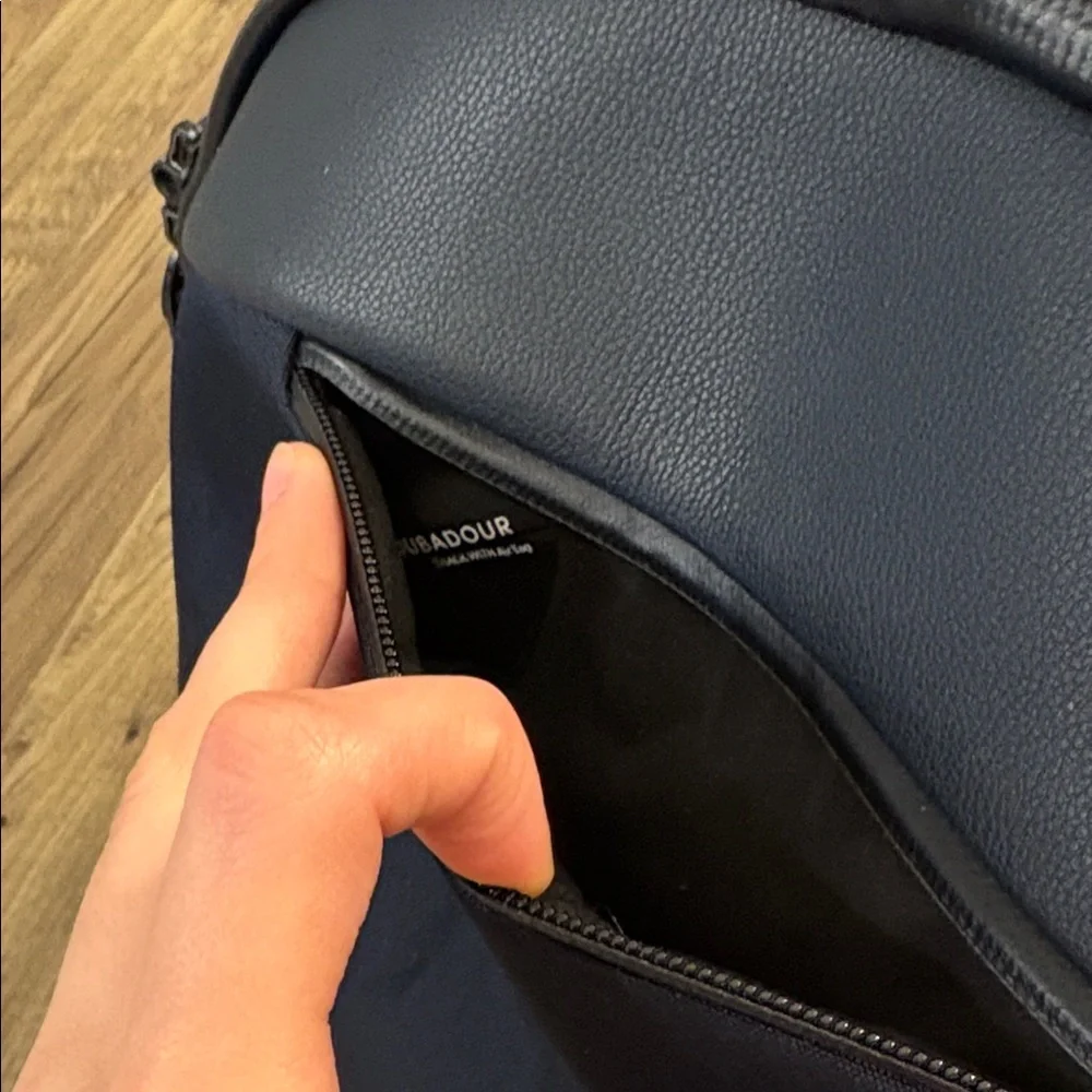 Troubadour Apex 3.0 Waterproof Laptop Backpack, Navy Blue
